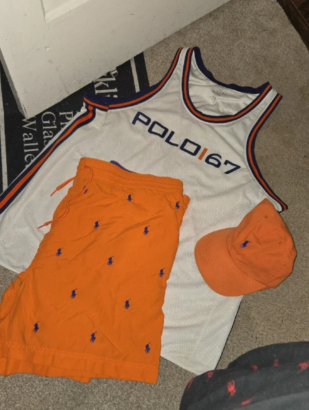 Polo All Over Swim Trunks